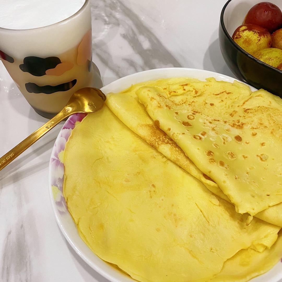 简单快手蔬菜鸡蛋煎饼