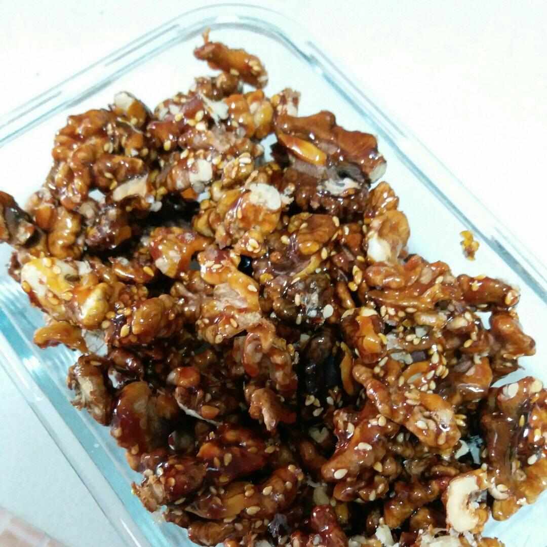【琥珀核桃仁】冰糖无油不粘手