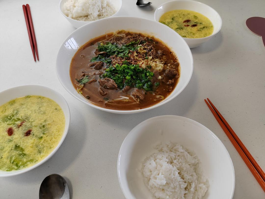 #减脂期【营养午餐-508kcal】低脂版水煮牛肉+凉瓜蛋花汤的做法 步骤11