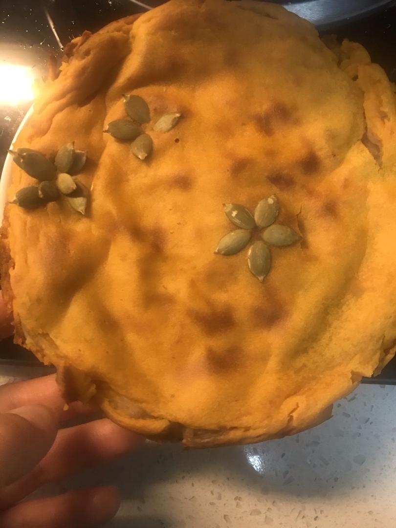 cheese口感的南瓜蛋糕（极简零失败）