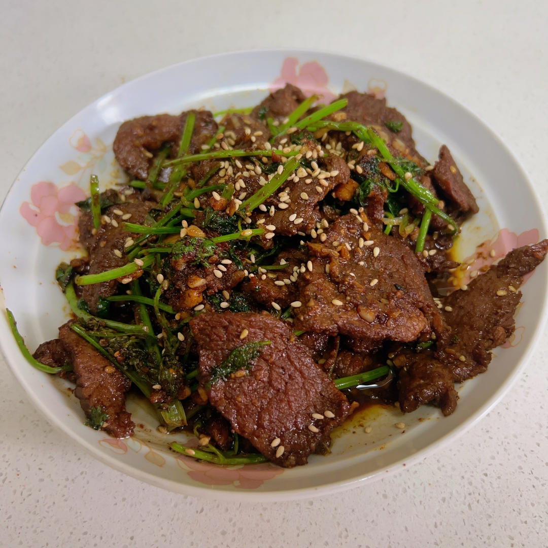 又香又嫩的小炒牛肉（巨好吃，手残党也能做）