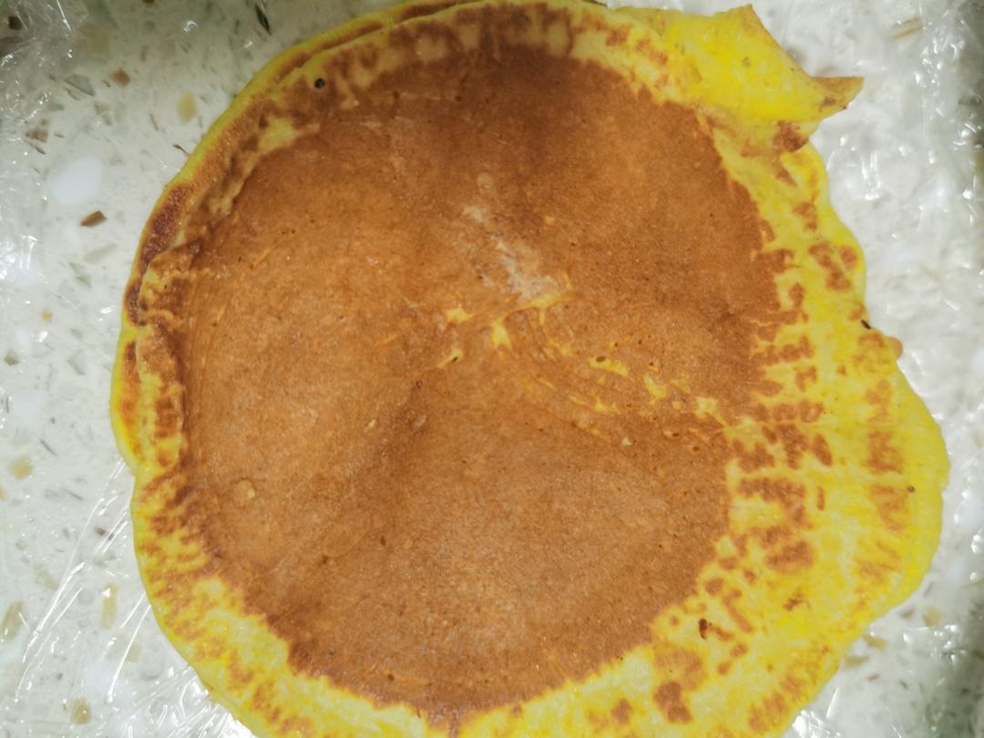 玉米面松饼，早起5分钟搞定，又软又健康