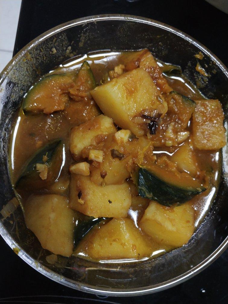 土豆炖南瓜