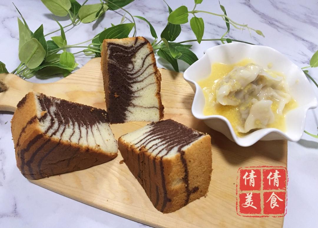 斑马纹酸奶蛋糕