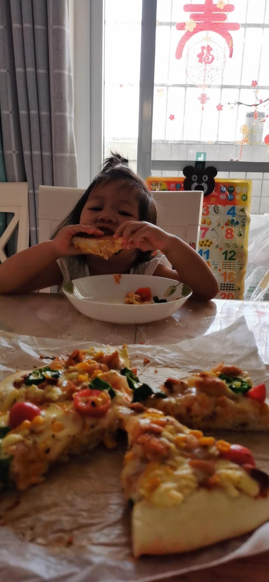 自制厚底披萨面饼