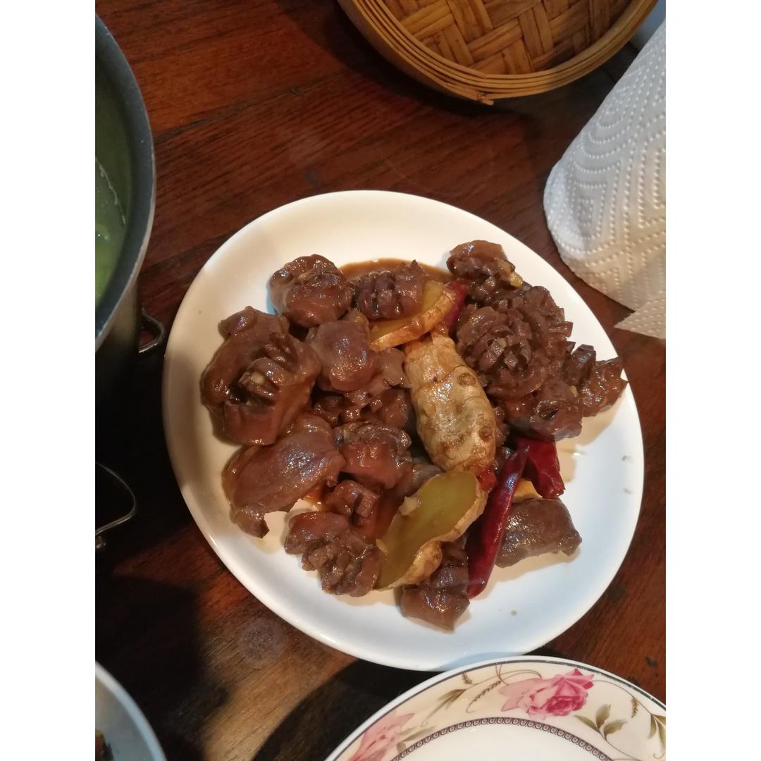 小米椒爆鸡胗
