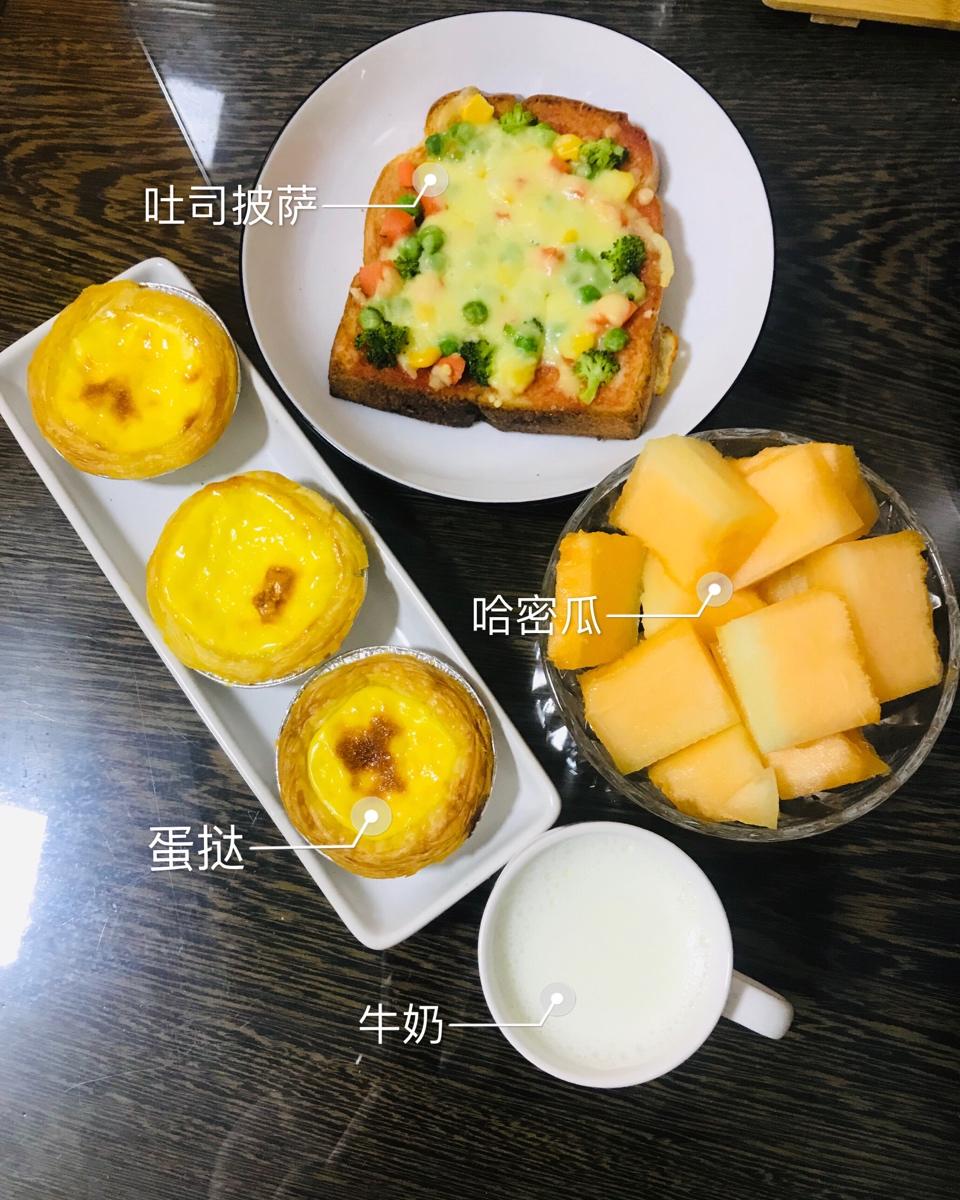 一人份吐司披萨【最好吃的披萨·快手营养早餐】