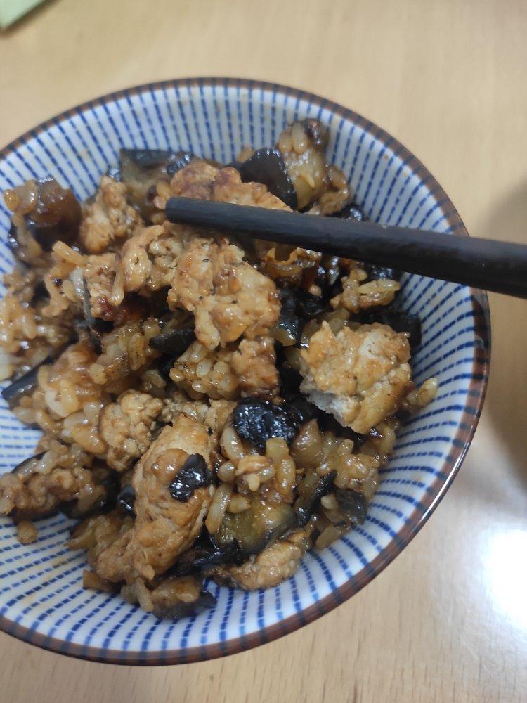 特别好吃的茄子炒饭