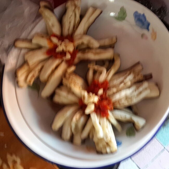菊花茄子