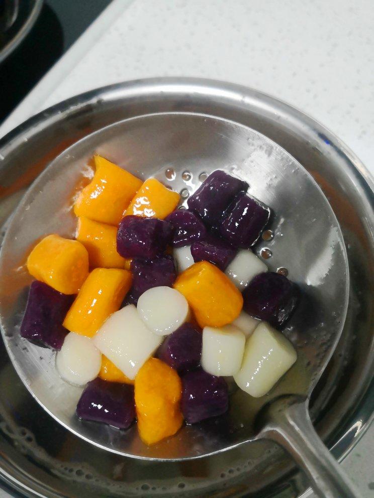 自制三色芋圆1⃣️（附上窍门详细比例）