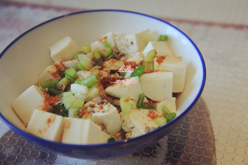 小葱拌豆腐