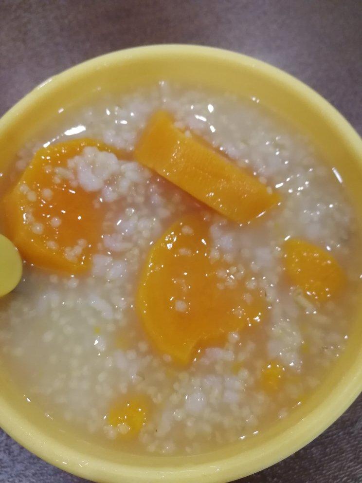 嘴壮吃四方做的糙米红薯粥