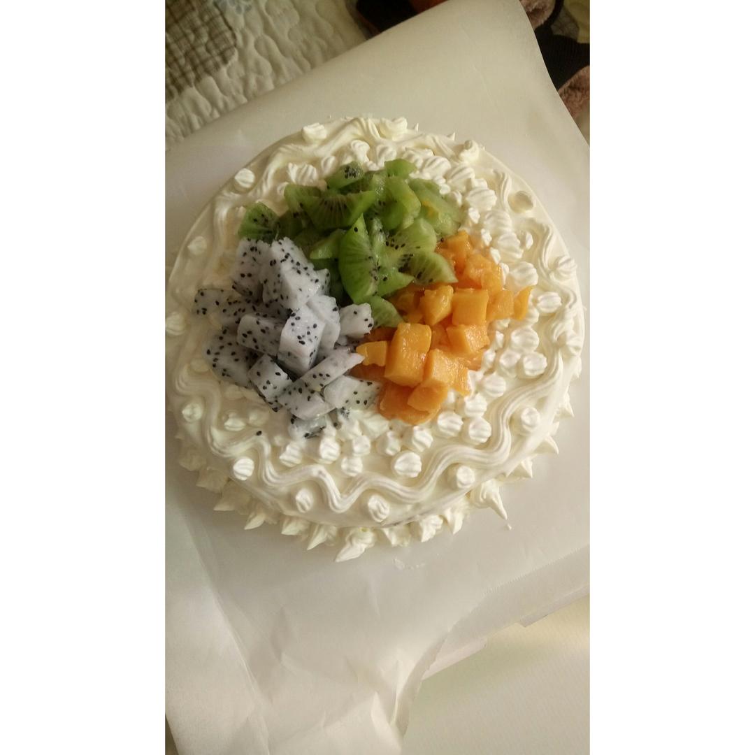 超好记八寸戚风蛋糕（后蛋法）