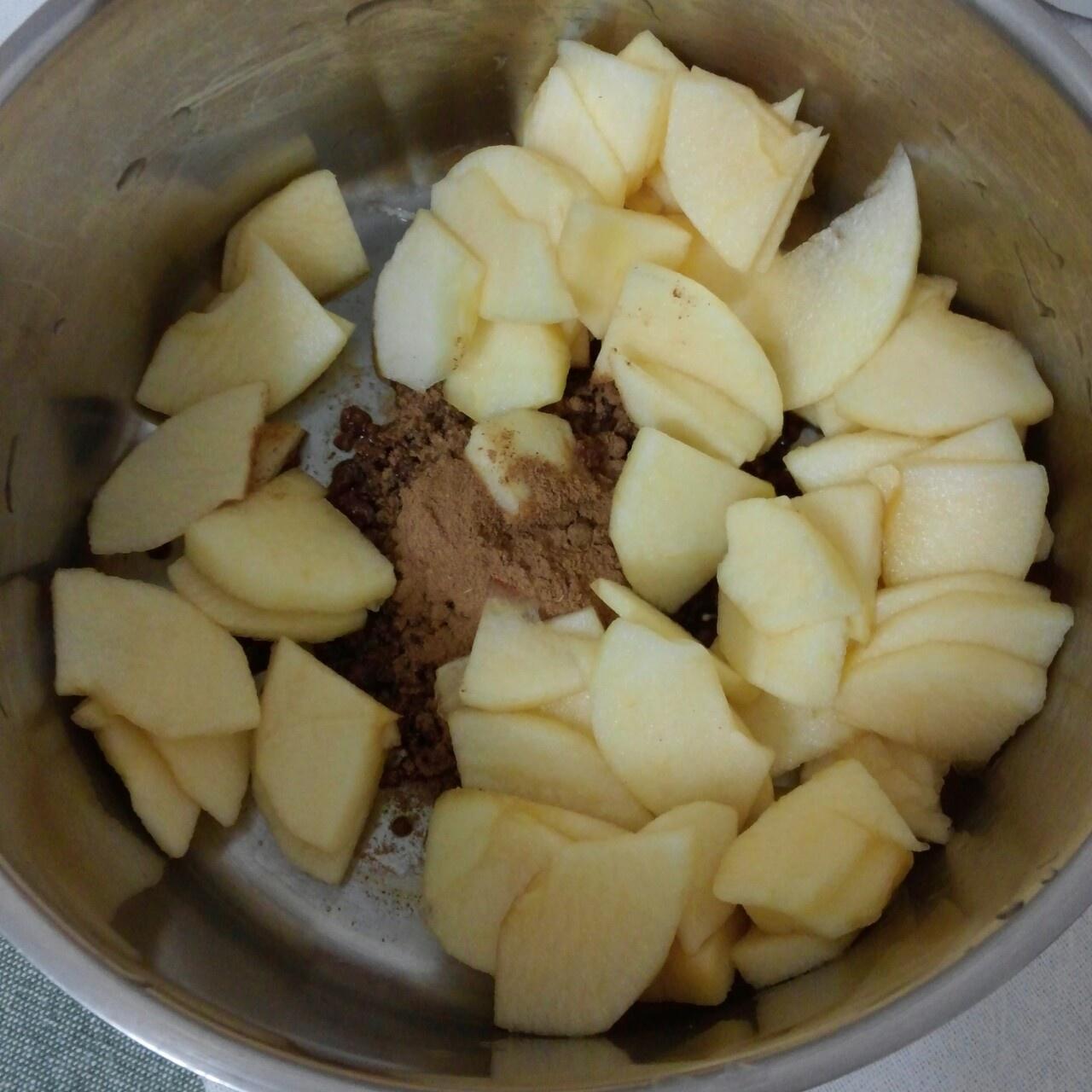 肉桂蘋果卷(無蛋奶)的做法 步骤5