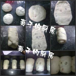 葡萄干土司【中种法】+冷藏发酵法的做法 步骤3