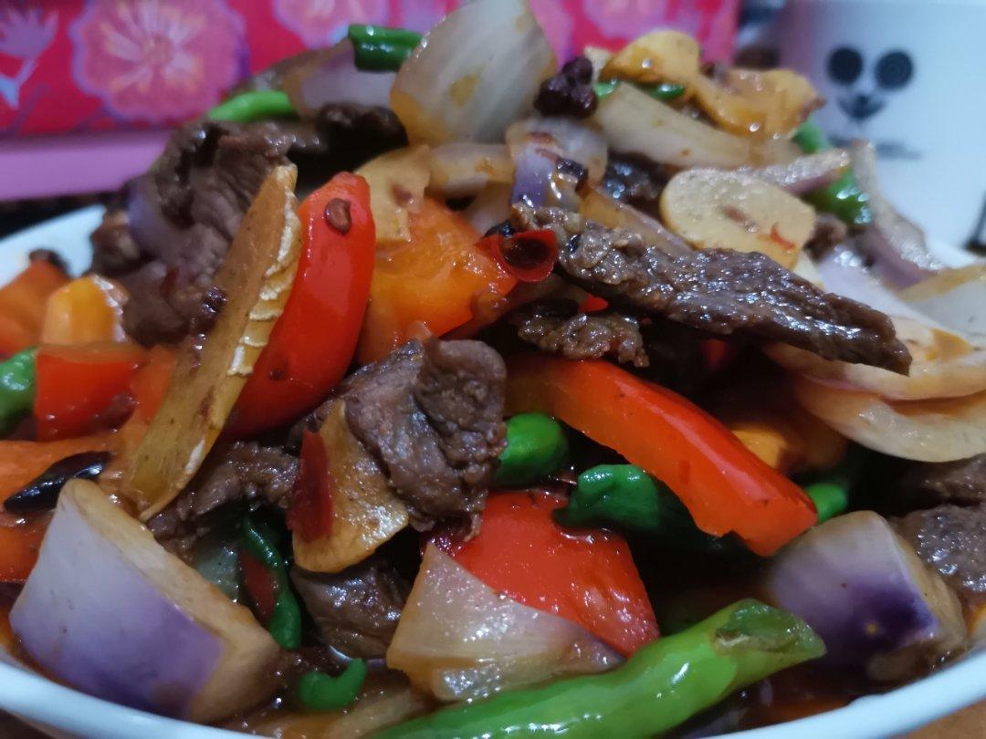 小炒牛肉