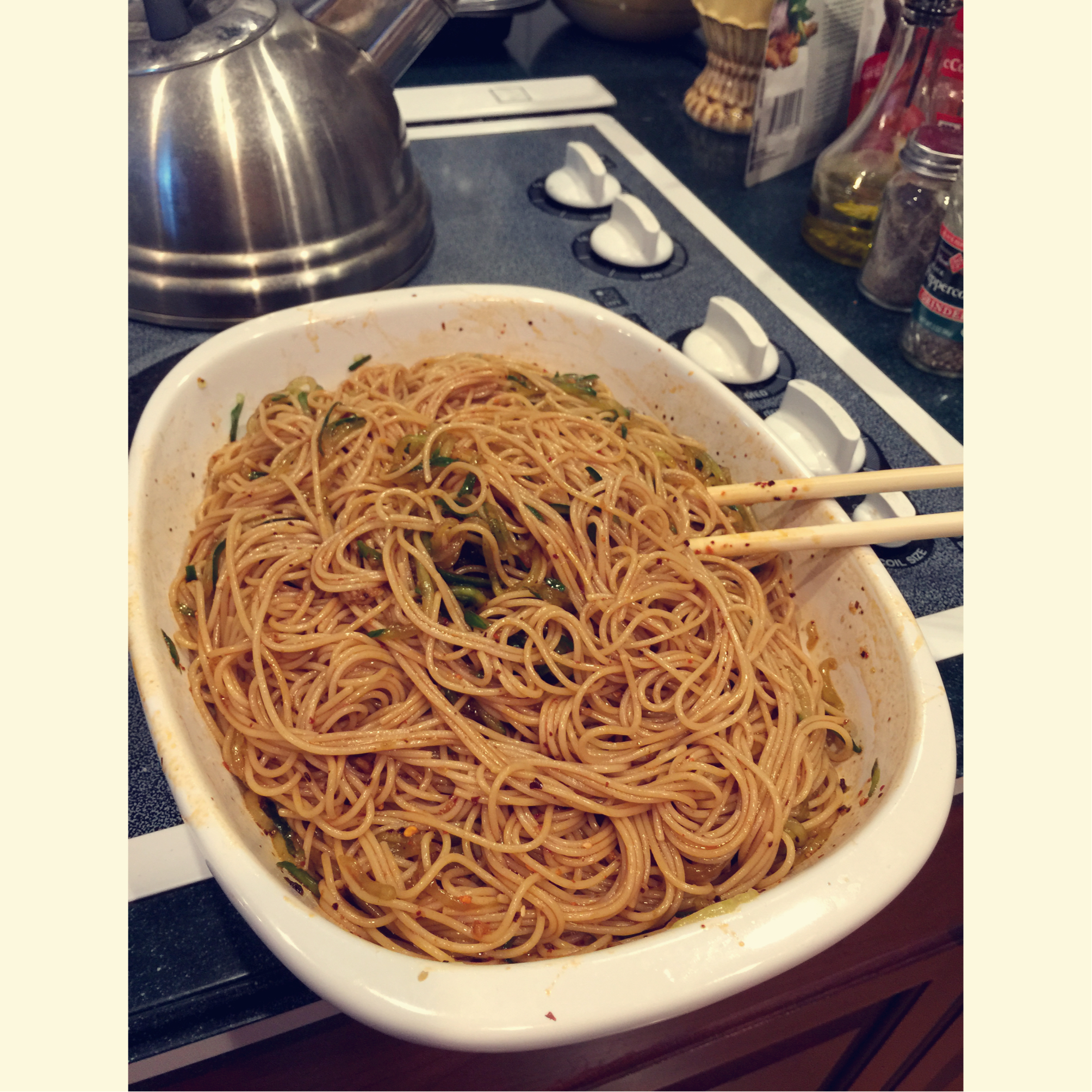 夏日快手凉拌面