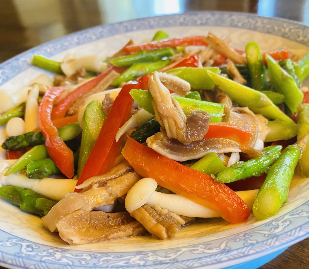 芦笋桂花蚌（海参筋）