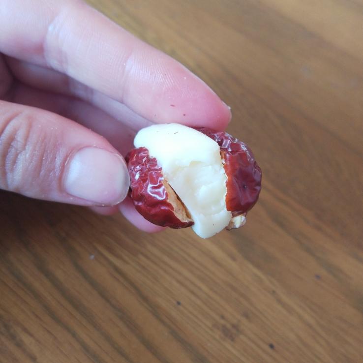 奶酪夹枣的做法