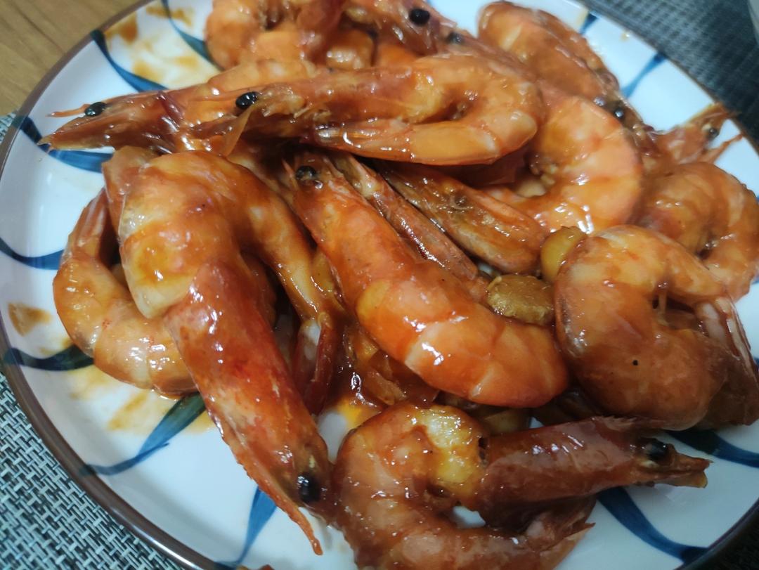 家庭版油焖大虾