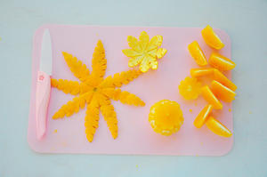 苹果橙子拼盘的做法 步骤4