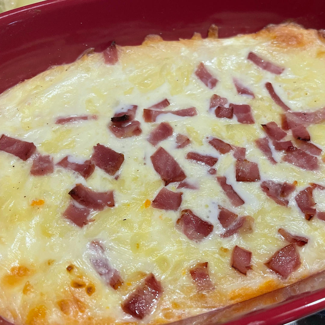 奶香芝士焗红薯