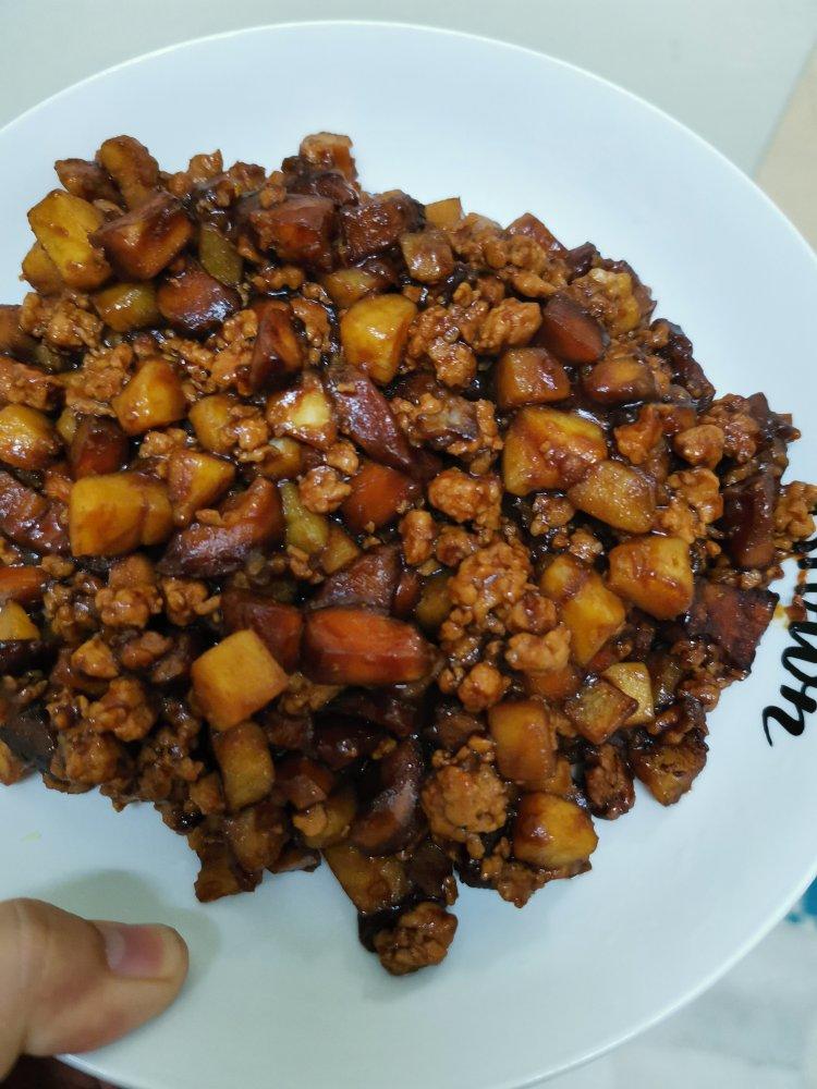 ㊙️香菇土豆肉沫拌饭❗️比外卖还好吃
