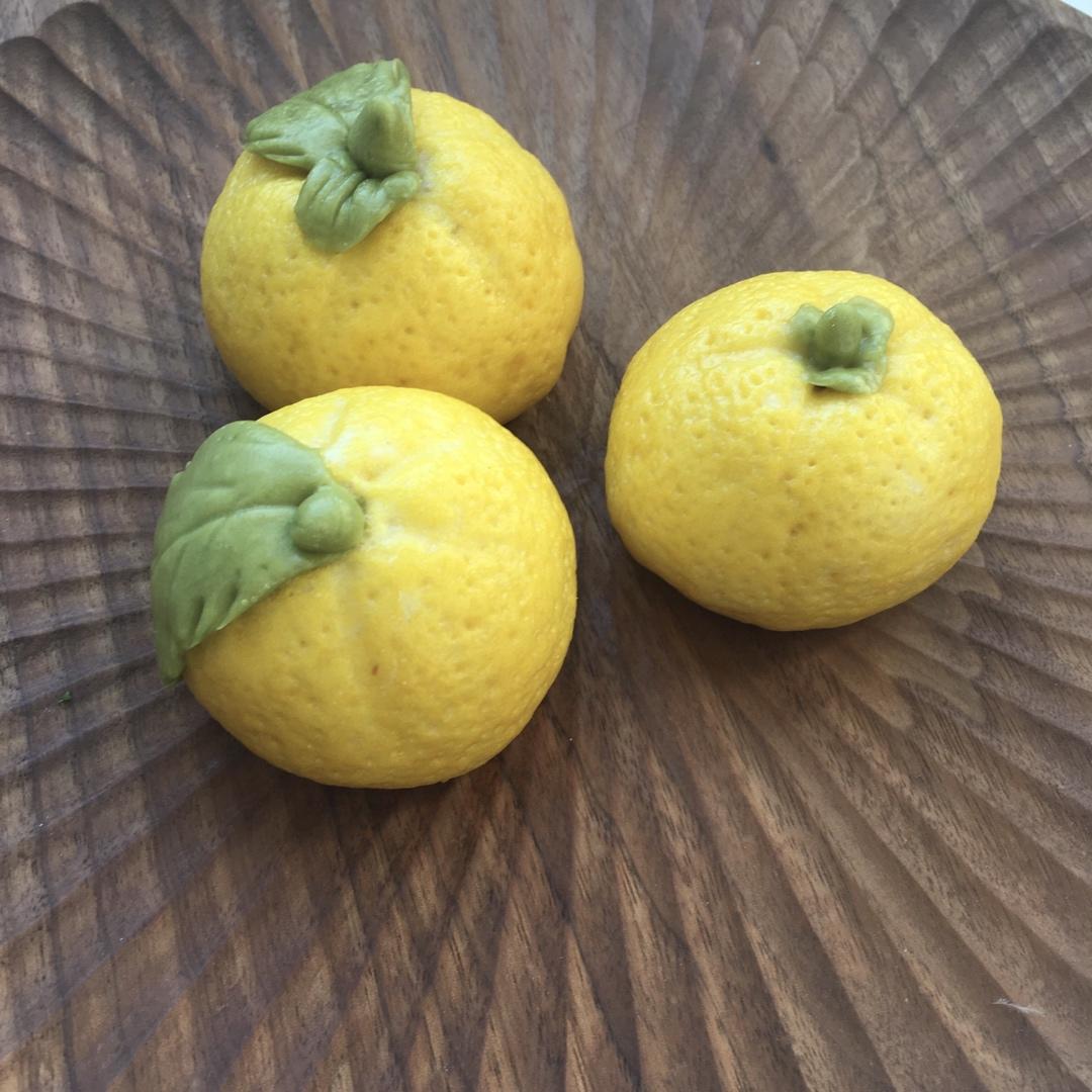 可剥皮的橘子🍊卡通果蔬仿真橘子造型馒头