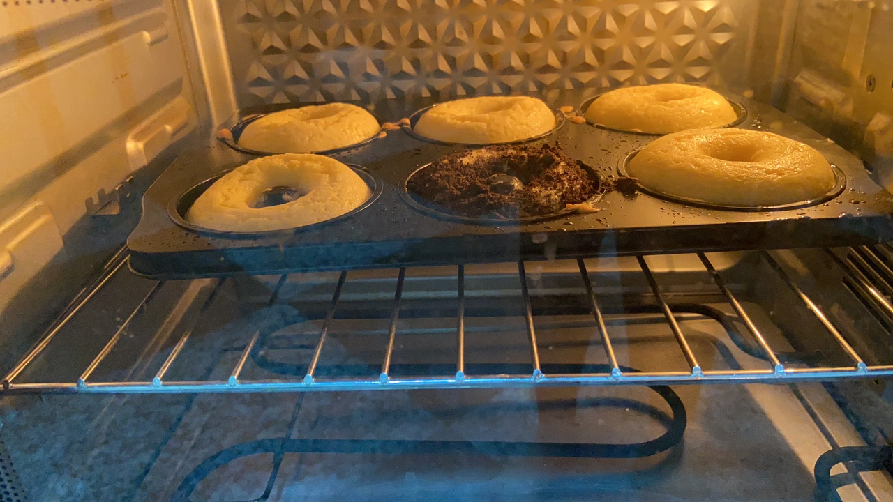 烤箱版甜甜圈