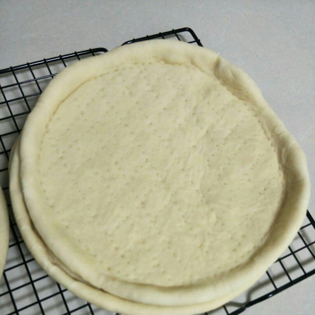八寸披萨饼皮（四个）制作