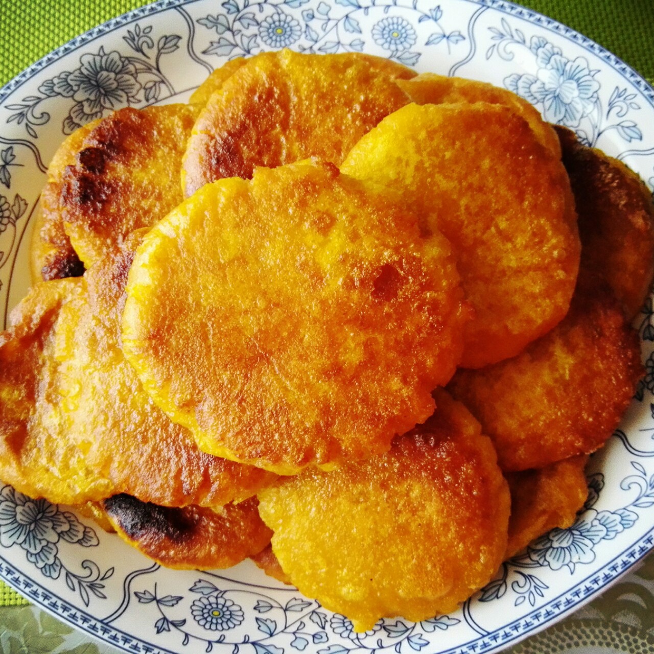 苏珊说susan做的香煎南瓜饼