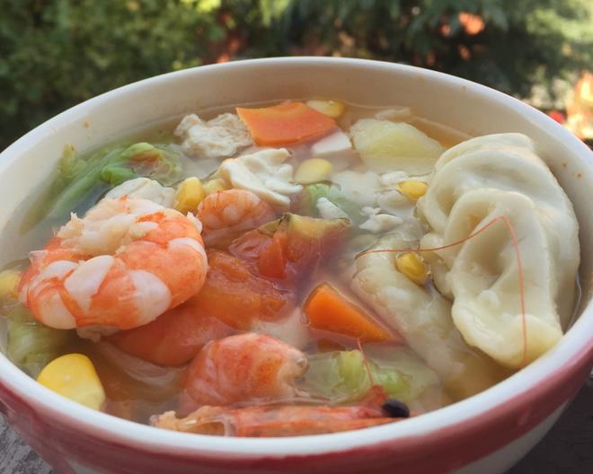 冬日减脂暖心蔬菜汤的做法