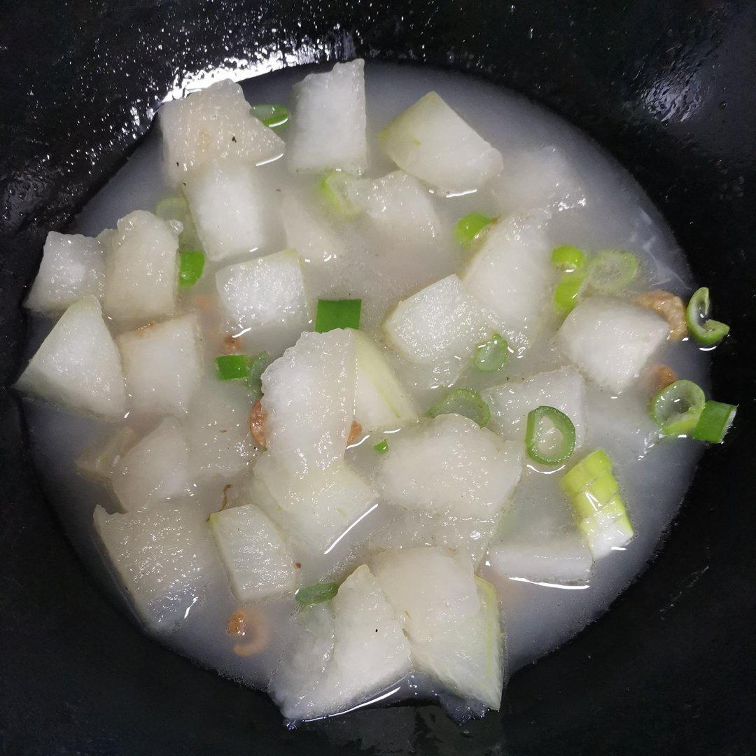 秋季养生－冬瓜海米汤