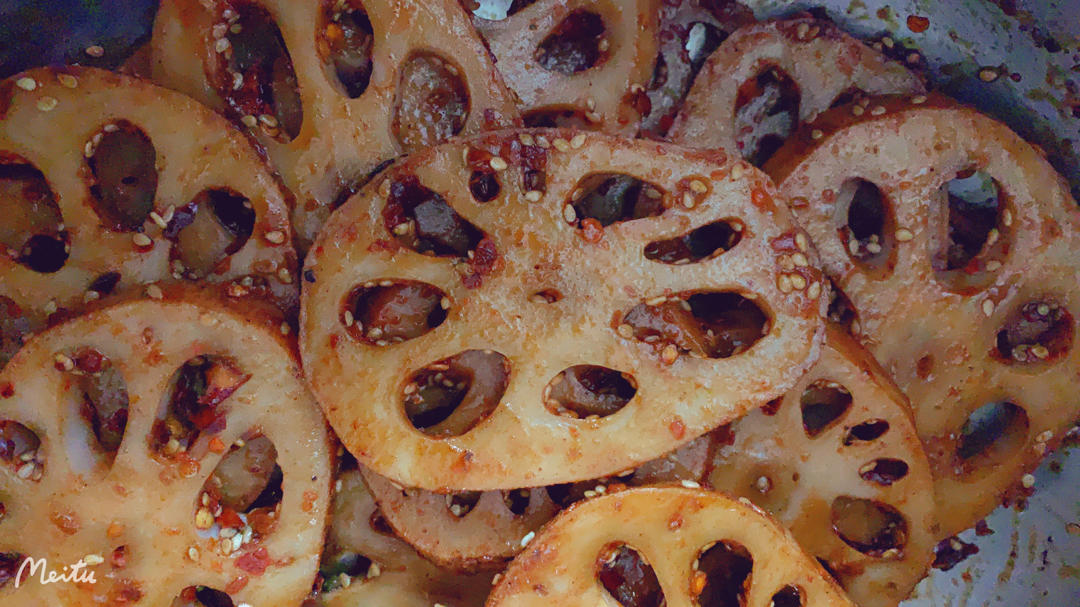 追剧解馋小吃 麻辣藕片