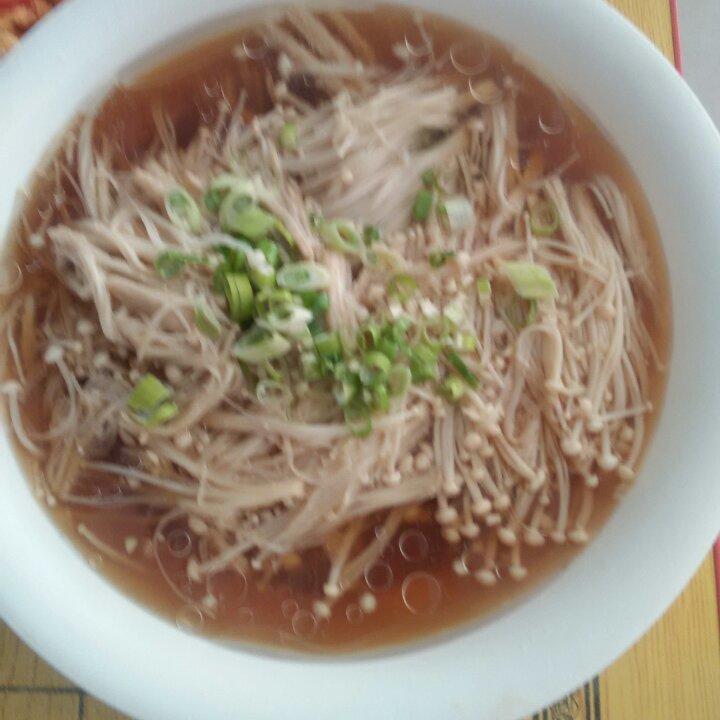 油泼金针菇