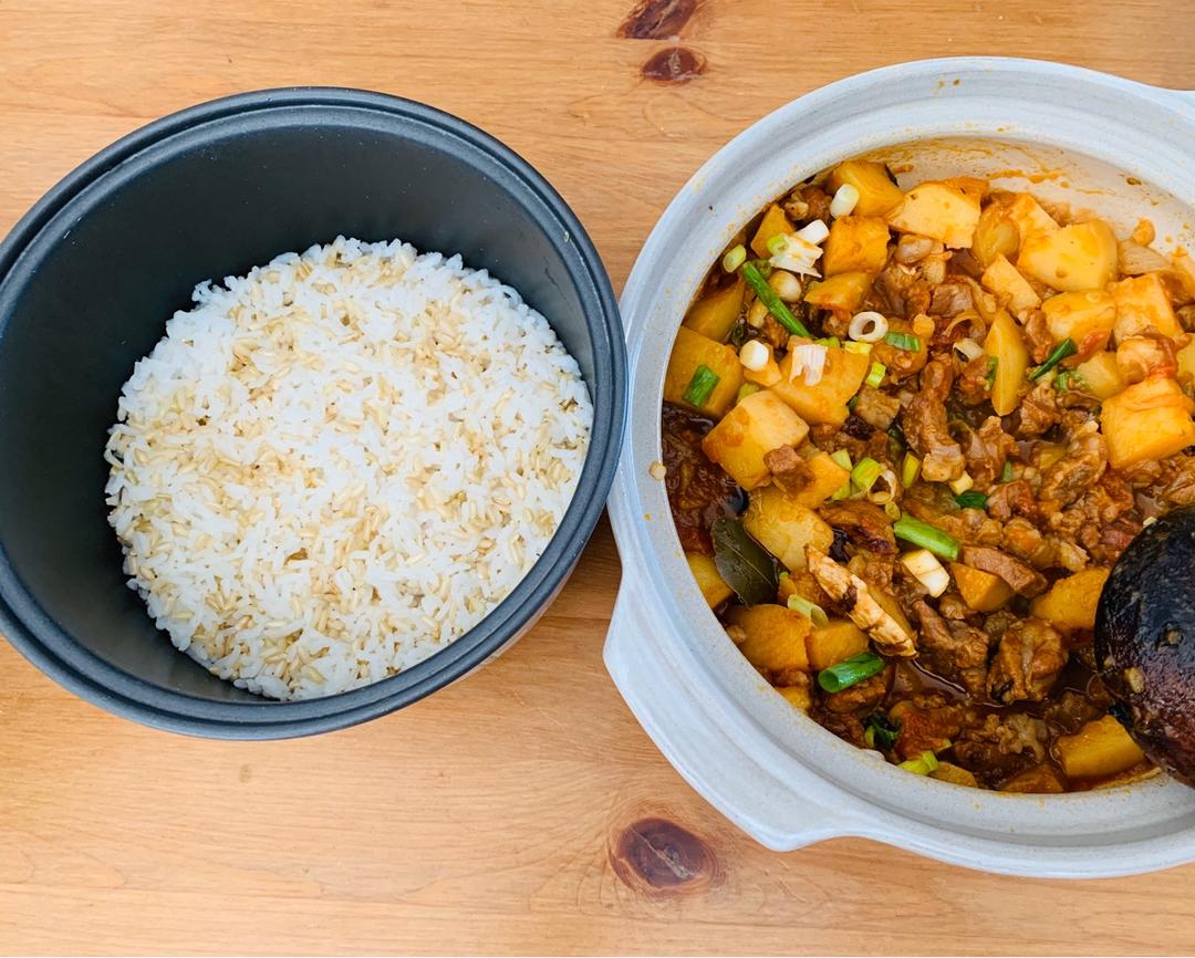 番茄土豆炖牛腩