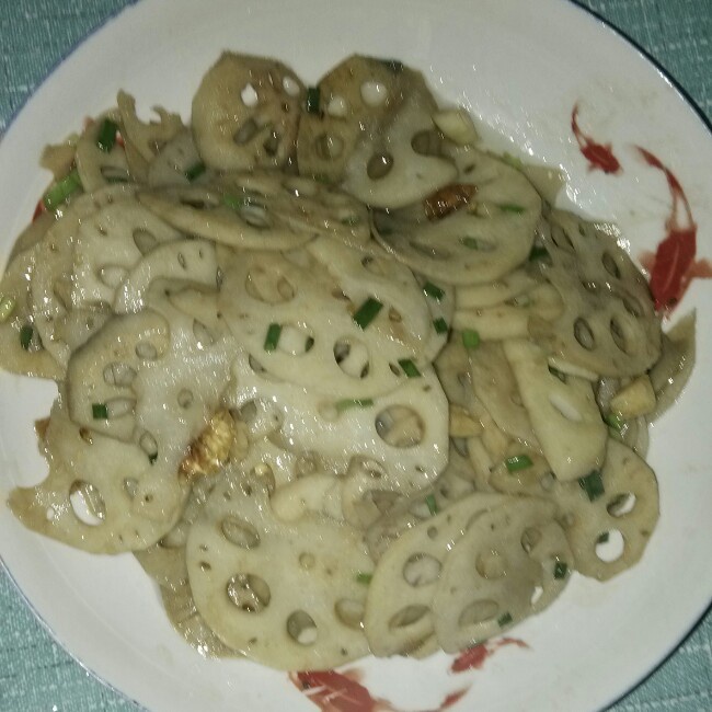 素炒藕片