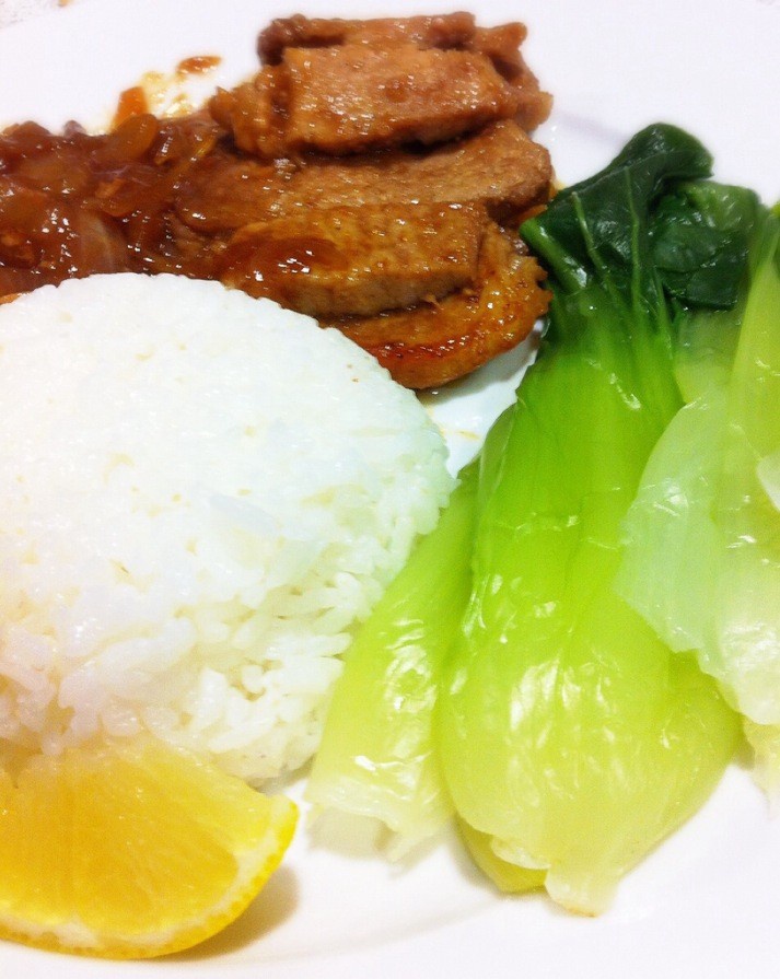 照烧猪排饭