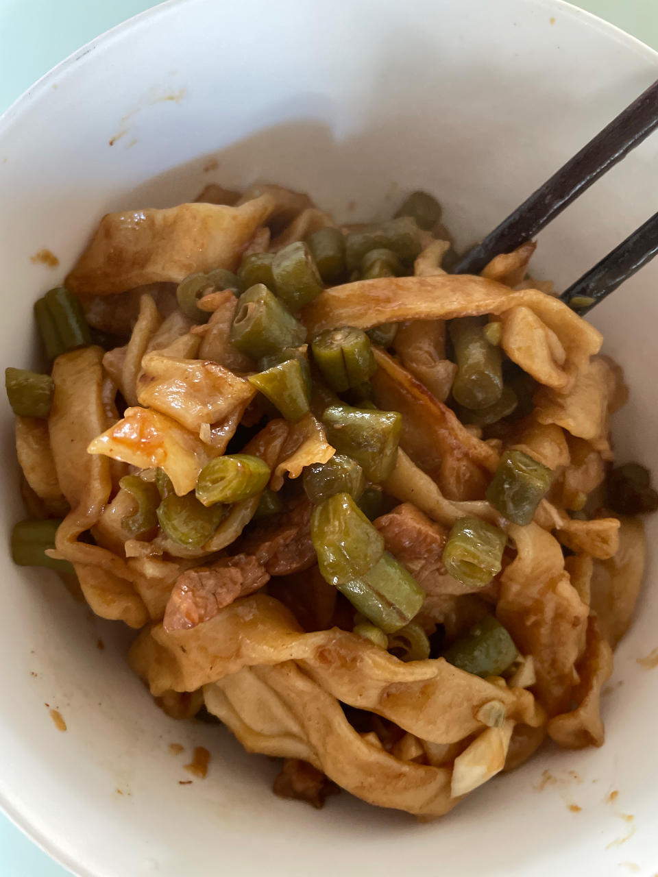 豆角焖面