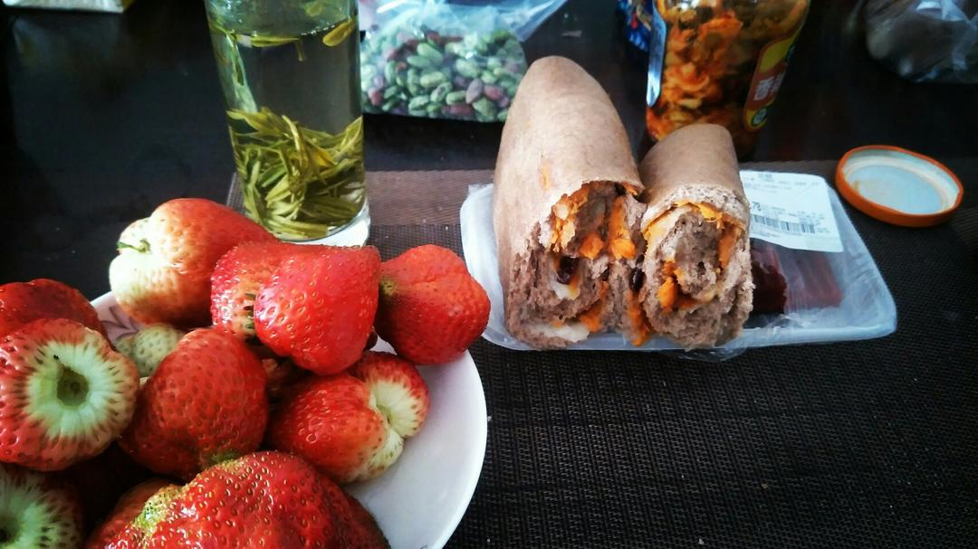 无油无糖无蛋低卡低脂全麦麻薯南瓜(紫薯、芋泥)欧包-减肥必备