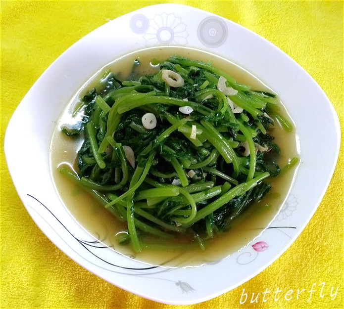 清炒茼蒿