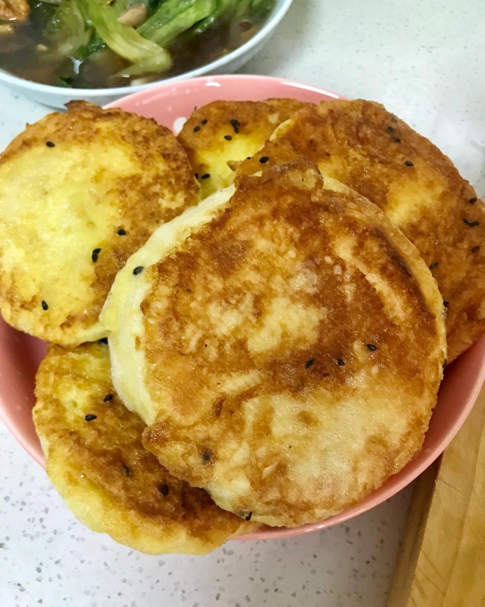 黄金蛋煎馍片