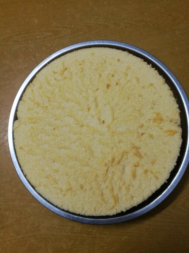 7寸戚风蛋糕体