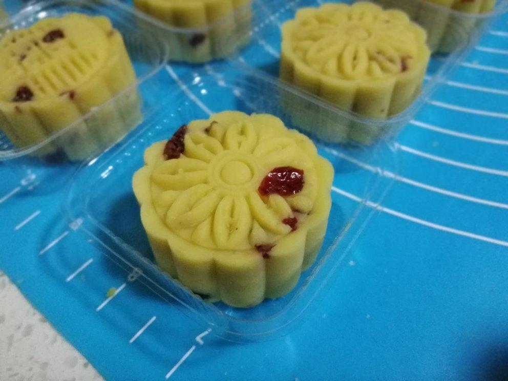蔓越莓绿豆糕