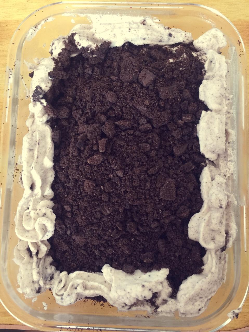 低糖不腻的奥利奥咸奶油蛋糕盒子