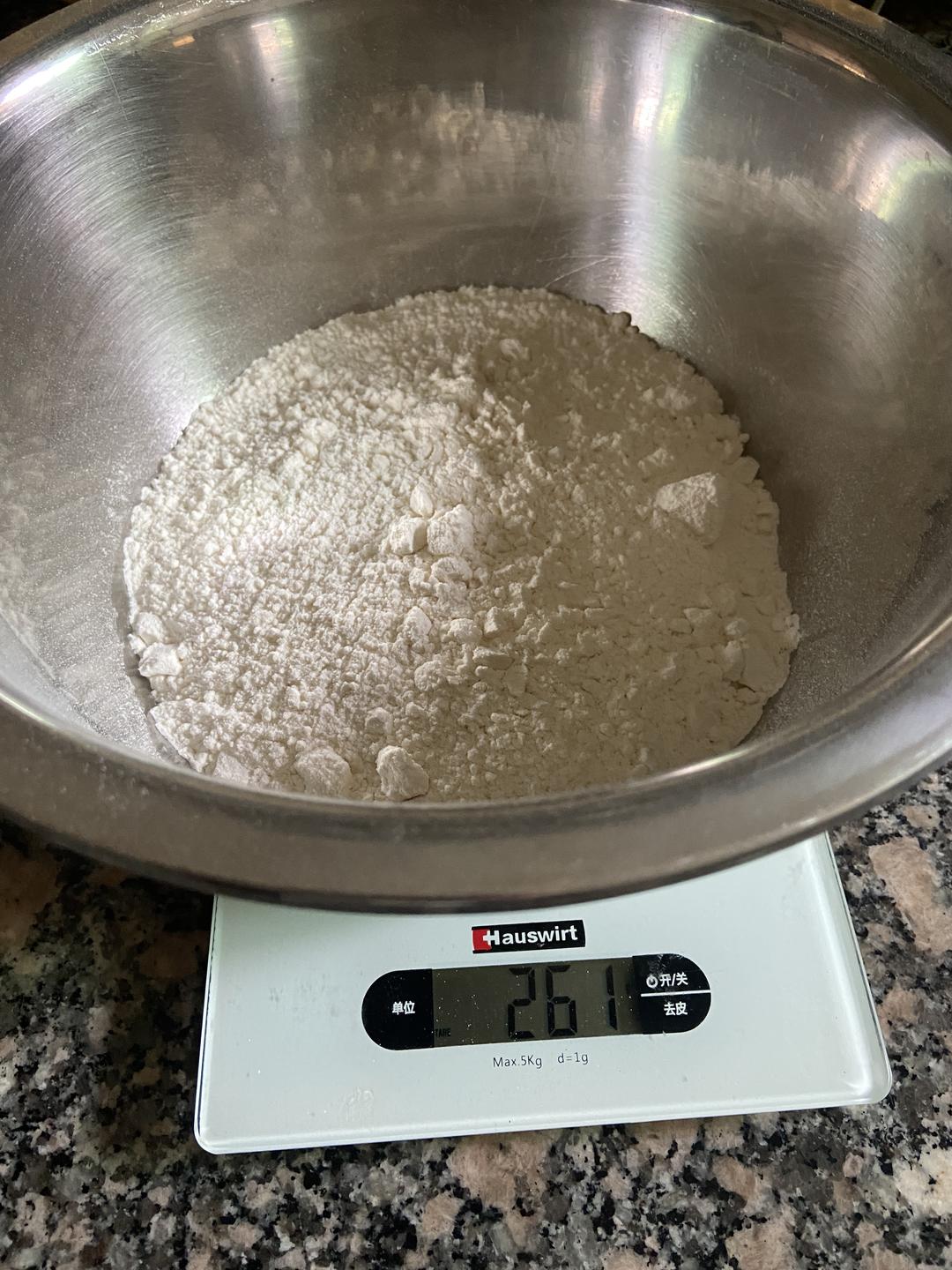 纯奶手撕吐司的做法 步骤1