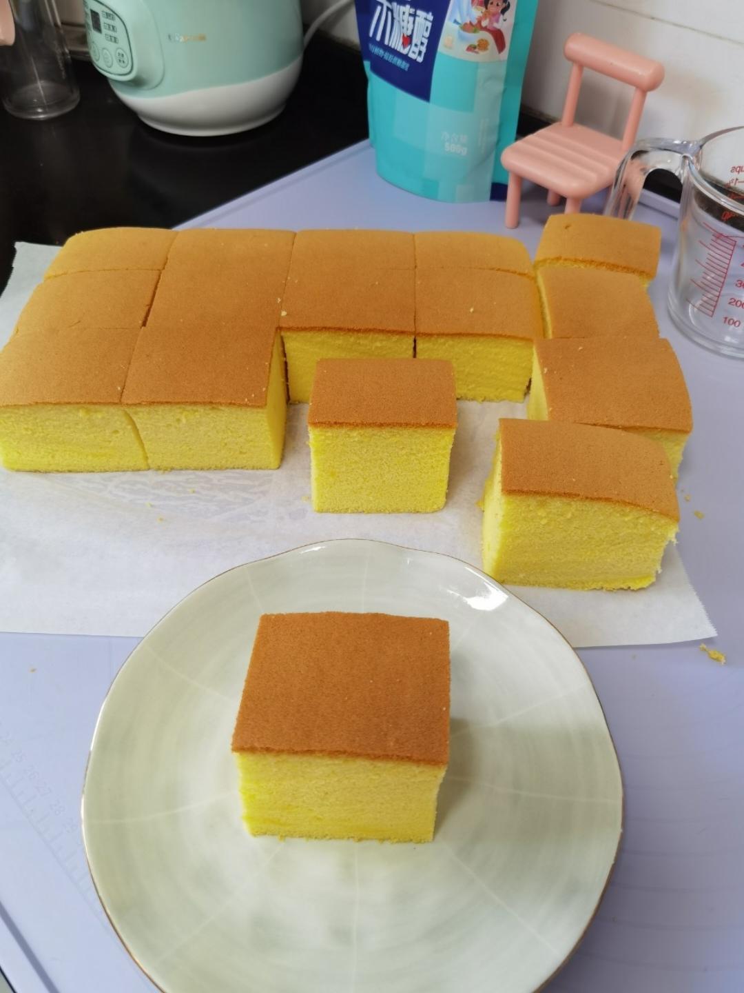 古早味蛋糕......烫面水浴法（28*28）