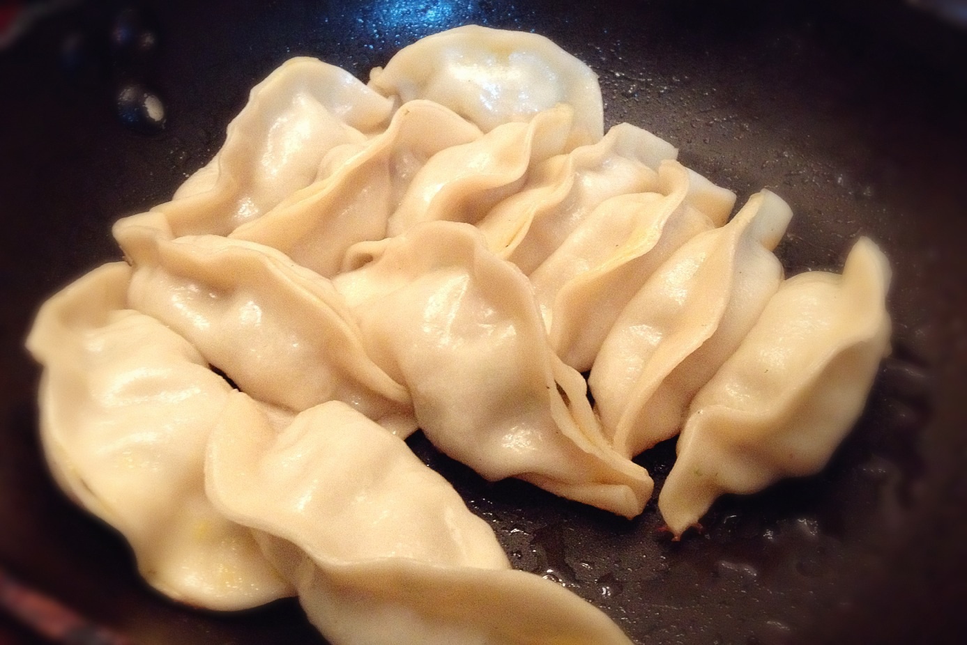 虾仁蟹黄煎饺
