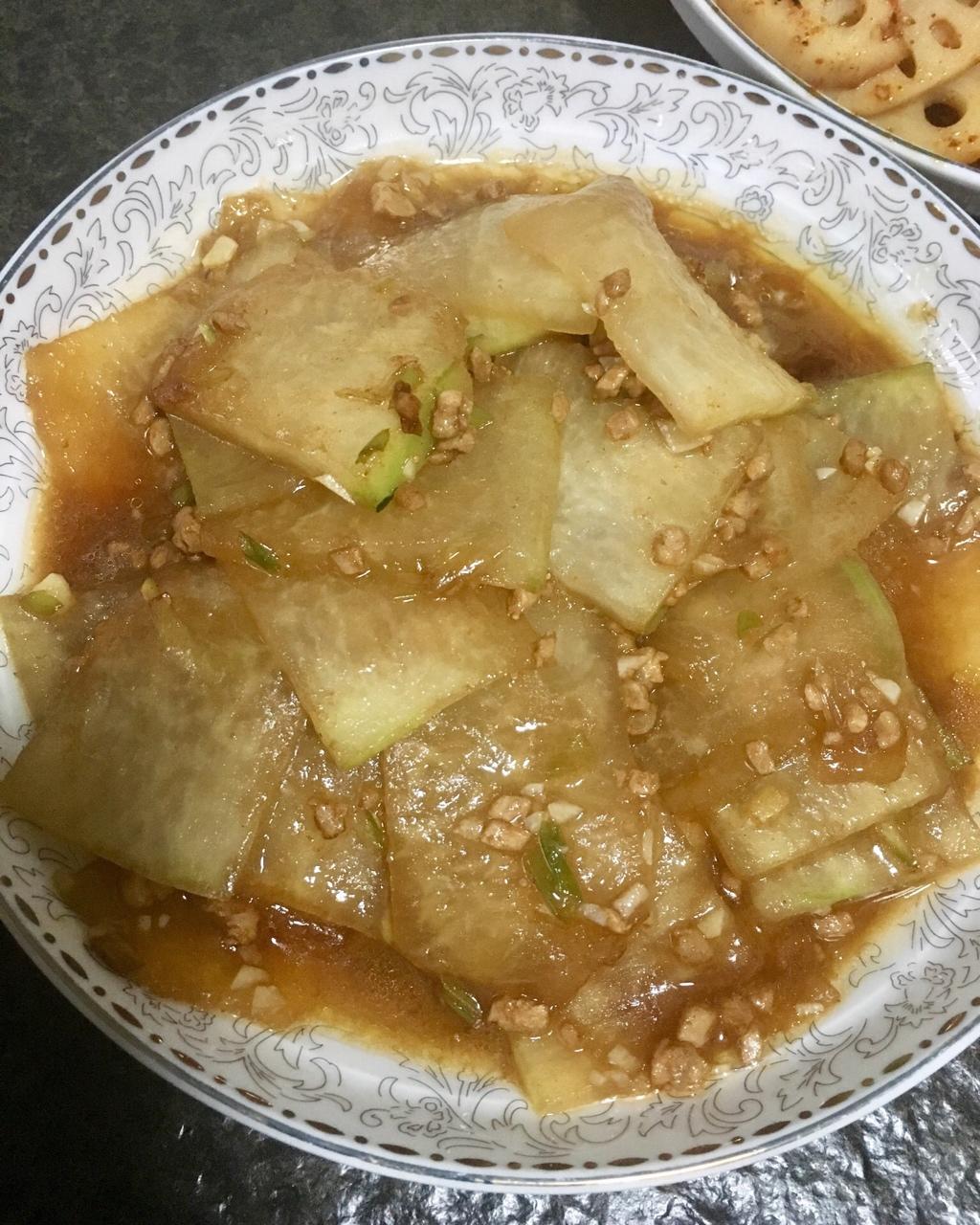 肉末炒冬瓜(超下饭)