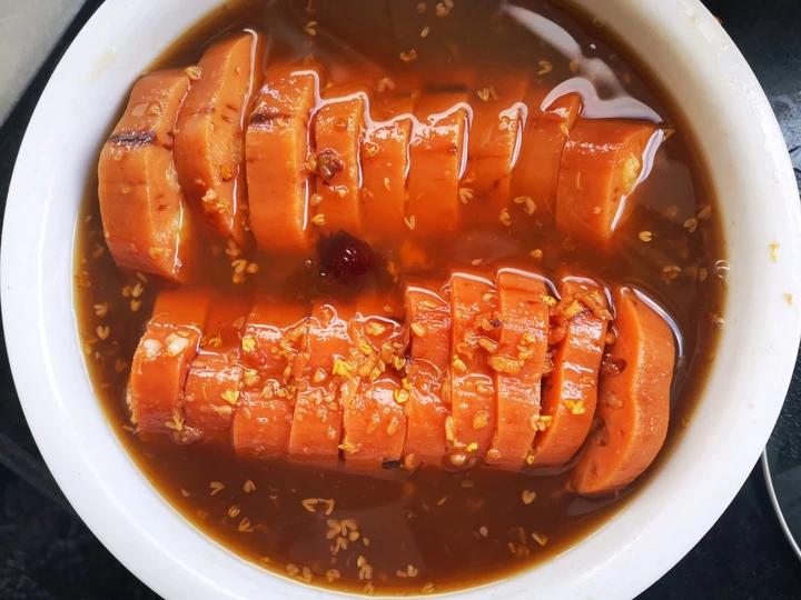 堂妈教你做桂花糯米藕